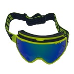 Ski, snowboard, motorcycling, cycling goggles, unisex, green frame, multicolor lens, O22GM